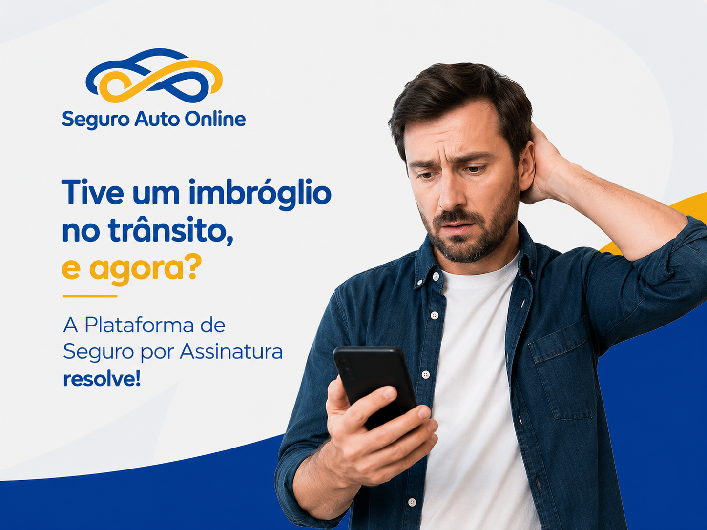 Tive um imbróglio no trânsito, e agora A Plataforma de Seguro por Assinatura resolve!